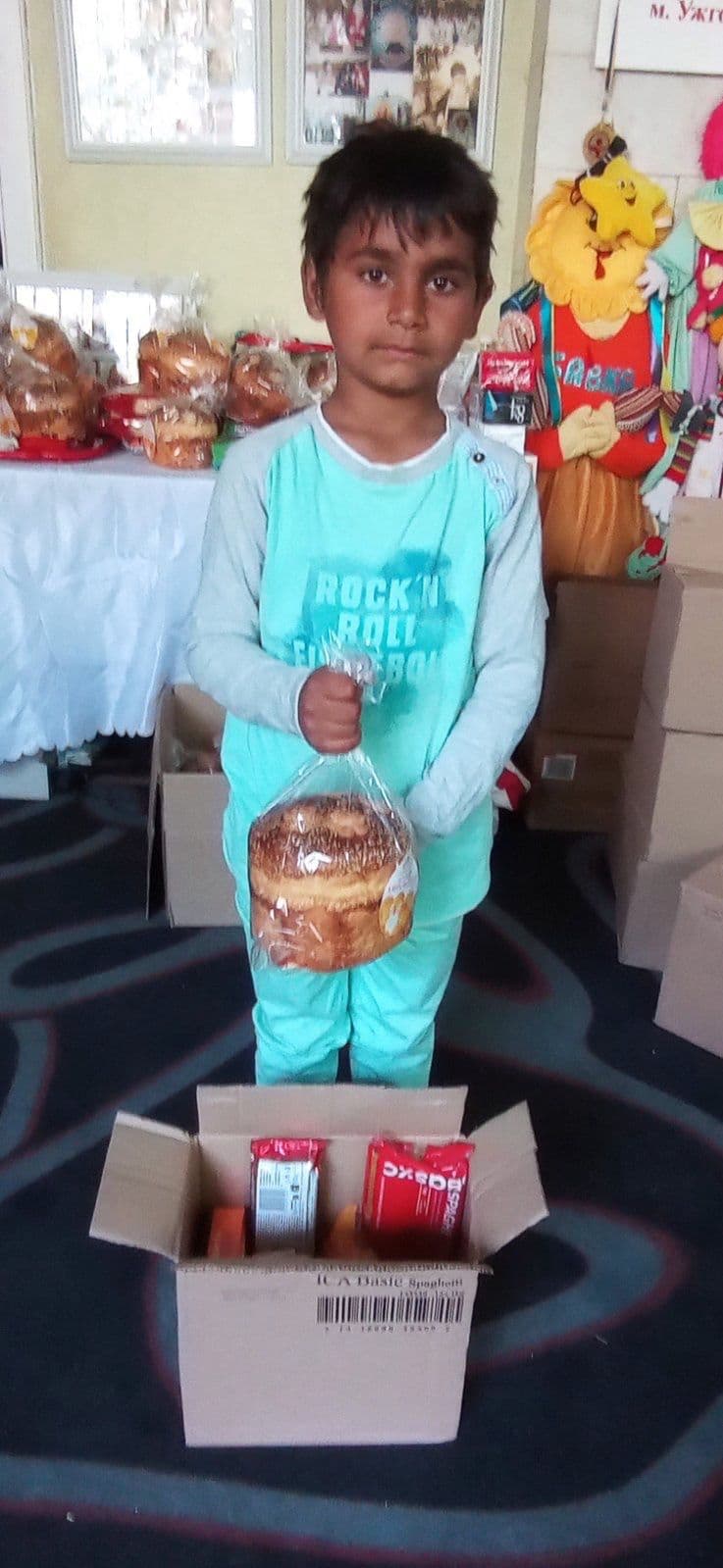 The International Diplomatic Humanitarian Mission of the OSCE supported an orphanage during the Easter period