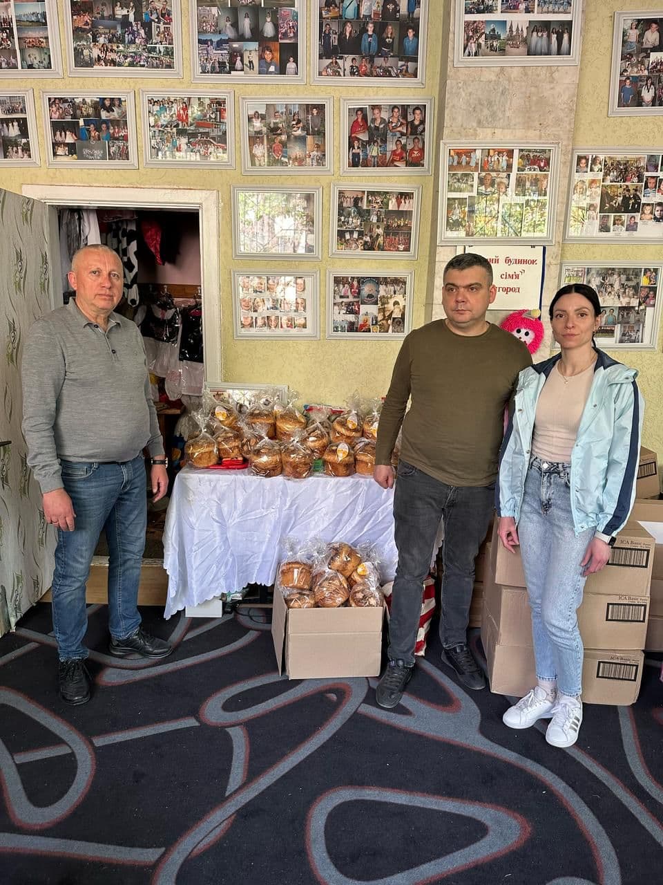 The International Diplomatic Humanitarian Mission of the OSCE supported an orphanage during the Easter period