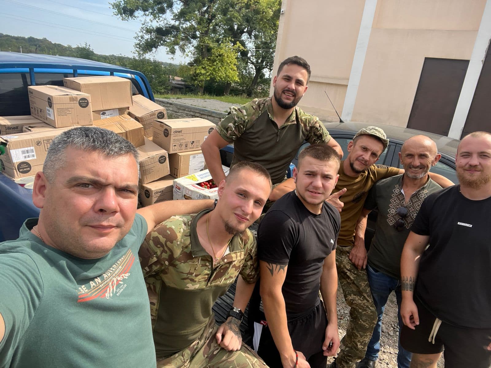 Humanitární mise do příhraničních a válkou zasažených regionů Ukrajiny